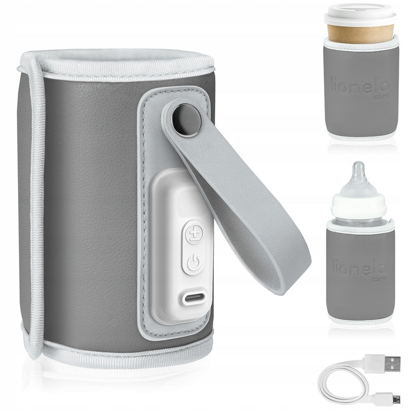 Incalzitor Biberoane Portabil Lionelo ThermUp Go USB-C Temperatura Constanta 24h