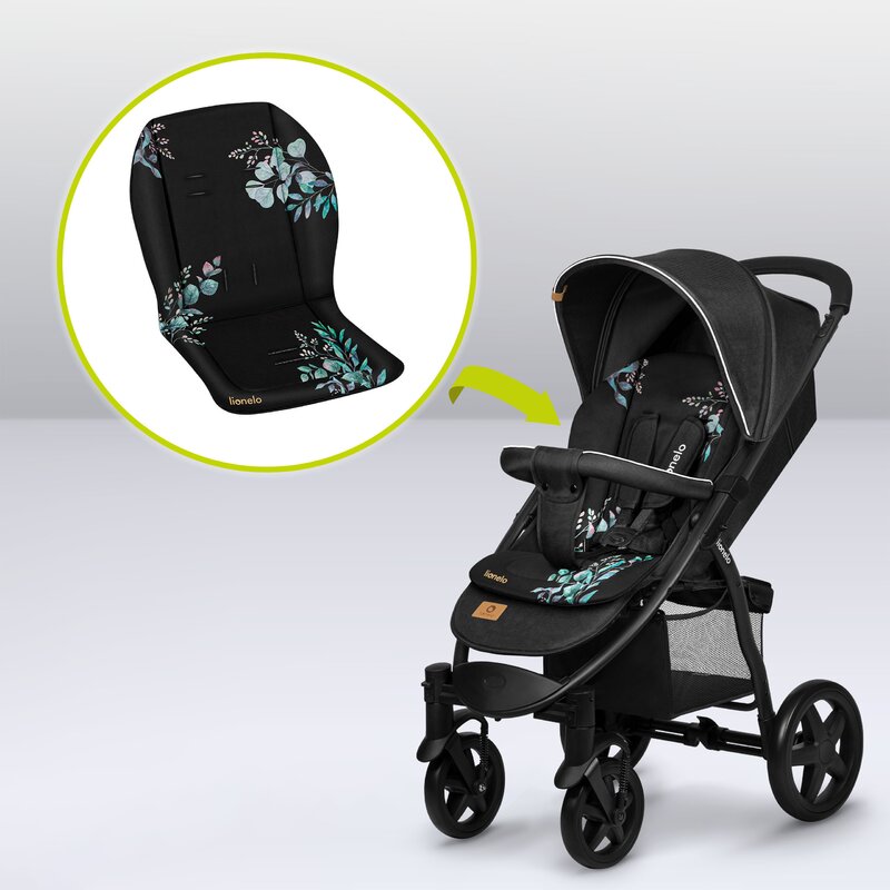 Insertie Carucior Lionelo Golden Moments Universala Hidrofoba Fata-Verso 48x72 cm Gri