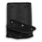 Mănuși cărucior Lionelo Handmuff Negru – sistemul de capse văzut de aproape
