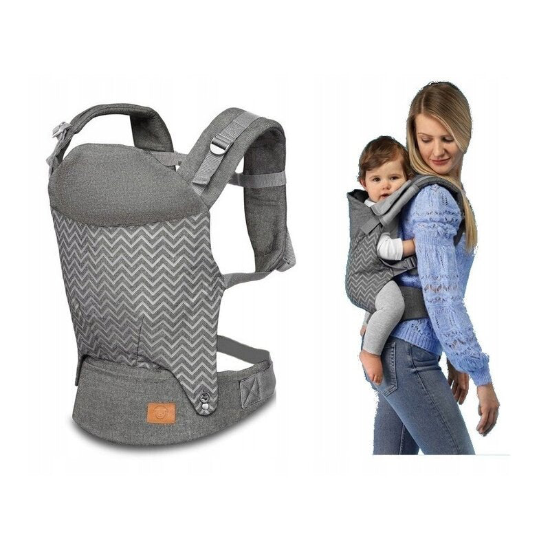 Marsupiu bebe, Lionelo, Margareet, Cu 3 pozitii de transport, Cu gluga, Pana la 20 Kg, Aprobat de Institutul International de Displazie de Sold, Conform cu standardul european de securitate CEN TR 16512, Wave