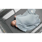 Păturică Lionelo Bamboo Blanket Blue – păturică lângă bebeluș
