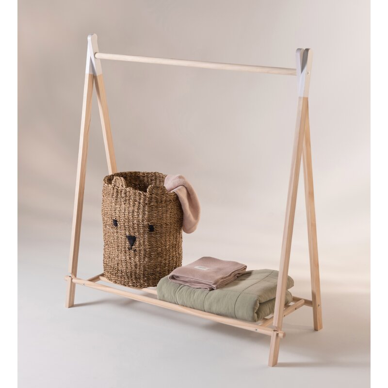 Păturică Lionelo Bamboo Blanket Grey – imagine ambientală cu leagăn