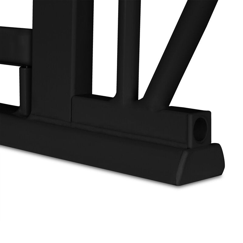 Poartă de siguranță Lionelo Truus Slim Black Carbon Natural – detaliu prag