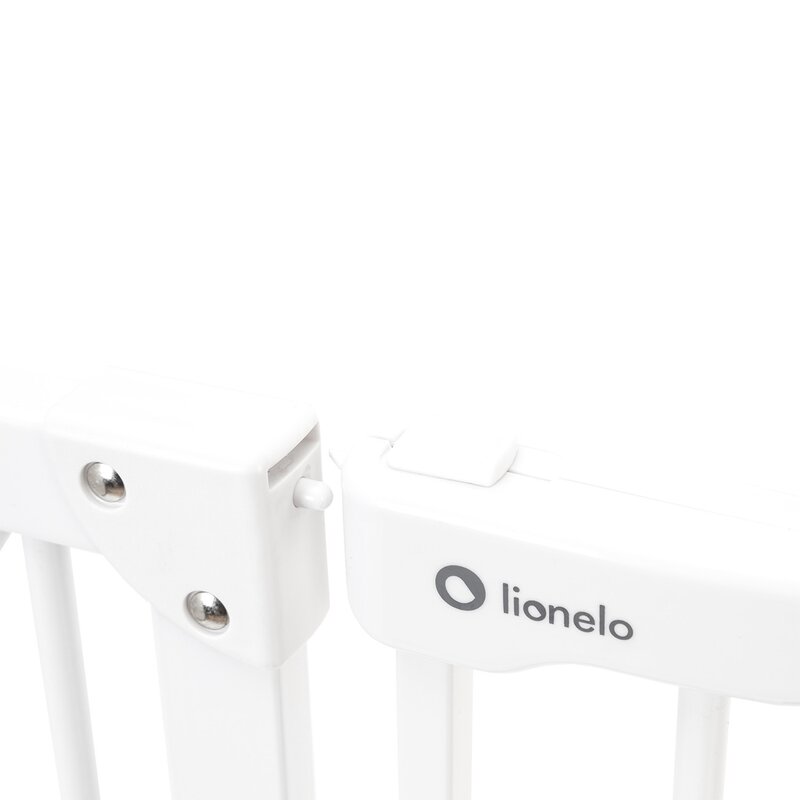 Poartă de siguranță Lionelo Truus Slim Alb – detaliu mecanism