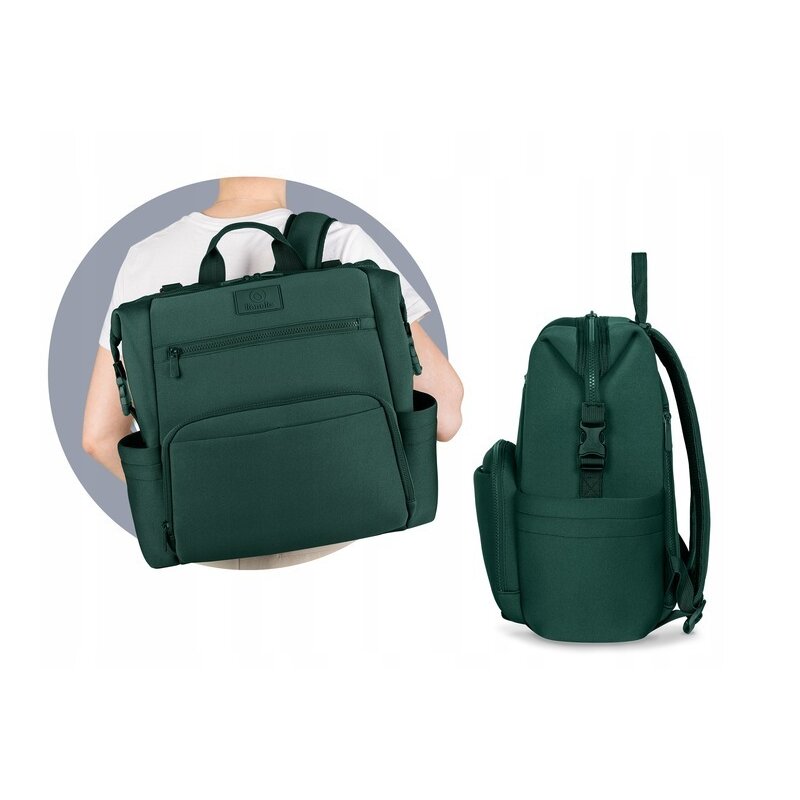 Rucsac pentru parinti Lionelo Cube Verde – imagine produs 25