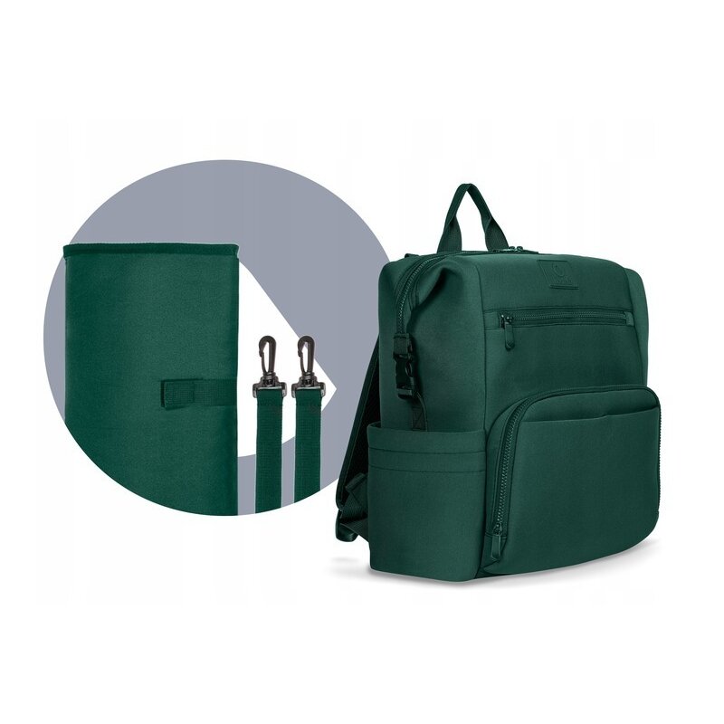 Rucsac pentru parinti Lionelo Cube Verde – imagine produs 21