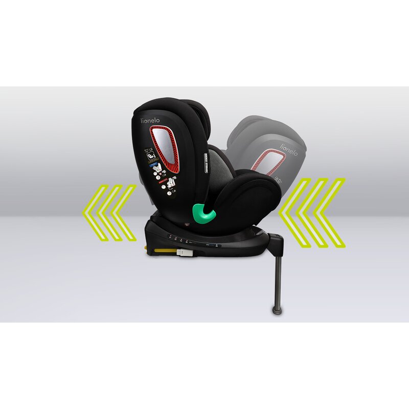 Scaun auto Lionelo i-Size Antoon Plus, Negru