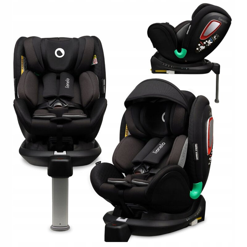 Scaun auto Lionelo i-Size Antoon Plus, Negru