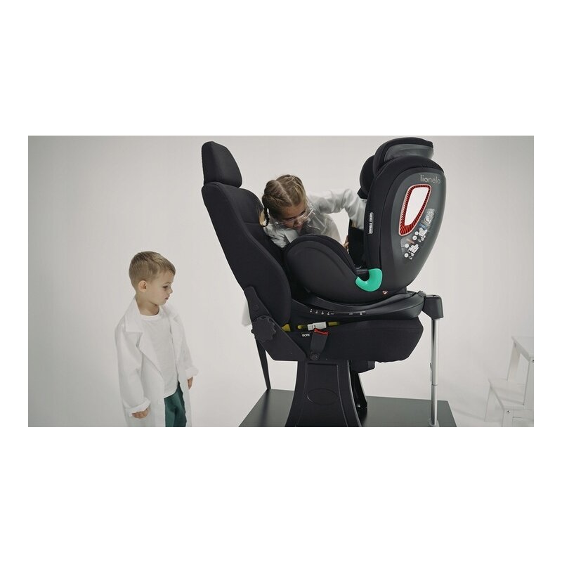 Scaun auto Lionelo i-Size Antoon Plus, Negru