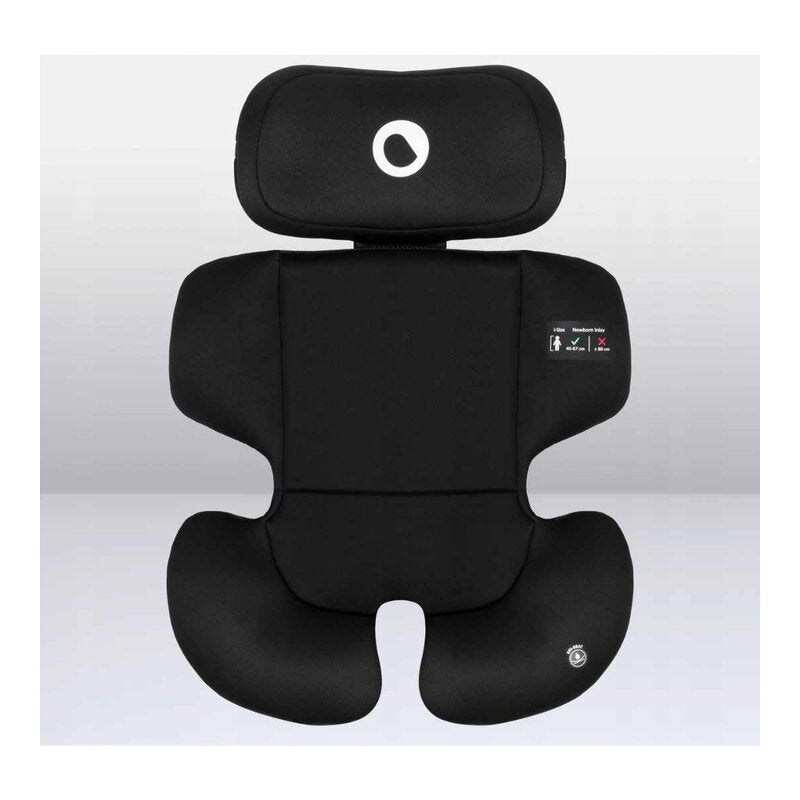 Scaun auto, Lionelo, Bastiaan i-Size, 4 in 1, Protectie laterala, Cu spatar inclinabil in 4 pozitii, Cu tetiera reglabila in 7 pozitii, Rotire 360 grade, Top Tether, 0-36 Kg, 40-150 cm, Cu Isofix, Conform cu ECE R129/03, Negru