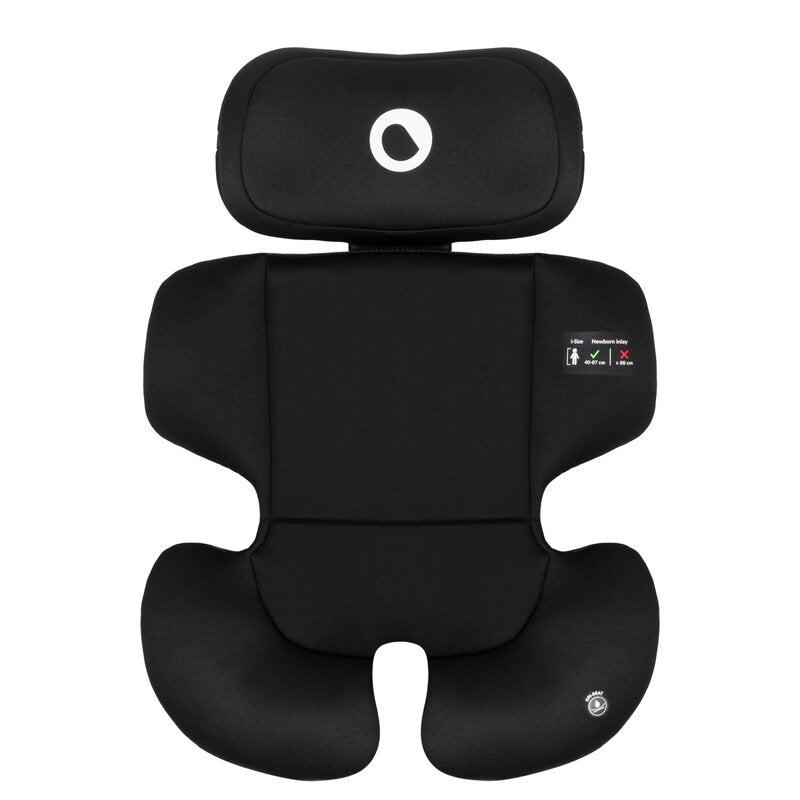 Scaun auto, Lionelo, Bastiaan i-Size, 4 in 1, Protectie laterala, Cu spatar inclinabil in 4 pozitii, Cu tetiera reglabila in 7 pozitii, Rotire 360 grade, Top Tether, 0-36 Kg, 40-150 cm, Cu Isofix, Conform cu ECE R129/03, Negru/Rosu