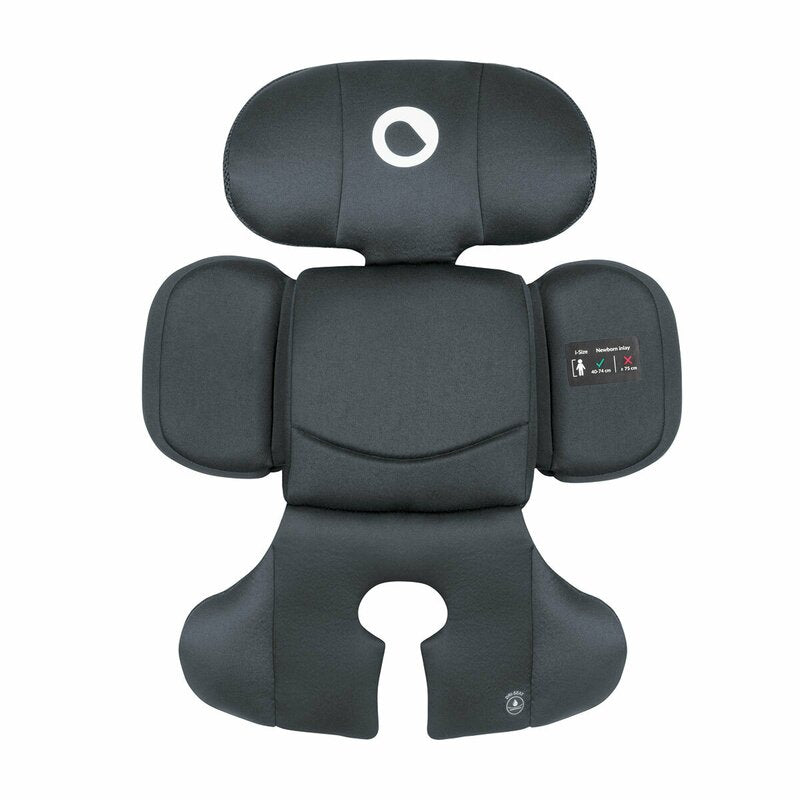 Scaun auto, Lionelo, Bastiaan RWF i-Size, Pozitie de somn, Protectie laterala, Rotire 360 grade, 0-36 Kg, Cu Isofix si Centura Top Tether, Conform cu standardul european de securitate ECE R129, Gri
