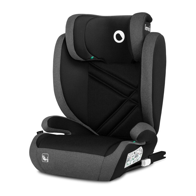 Scaun auto Lionelo Hugo i-Size, Negru-Gri