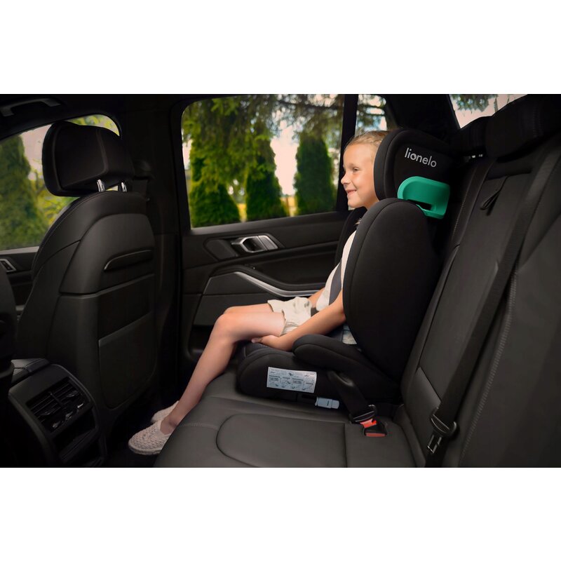Scaun auto Lionelo Hugo i-Size, Negru-Gri
