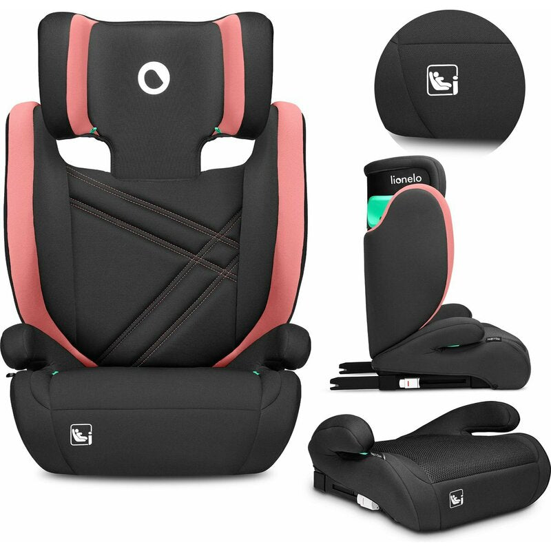 Scaun auto Lionelo Hugo i-Size, Roz