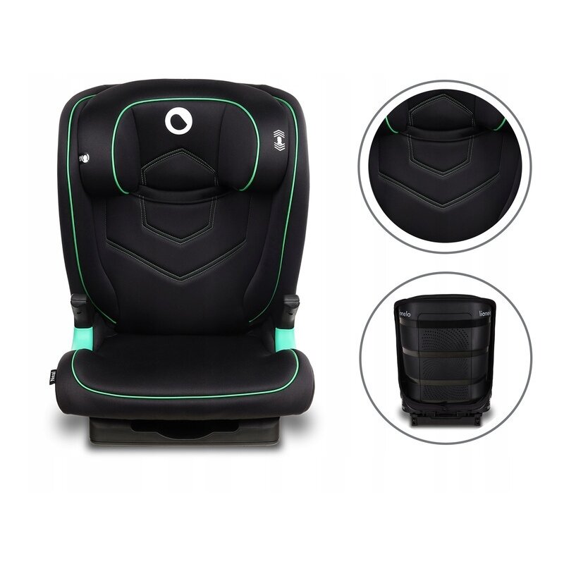 Scaun auto Lionelo Neal i-Size, Negru Onyx