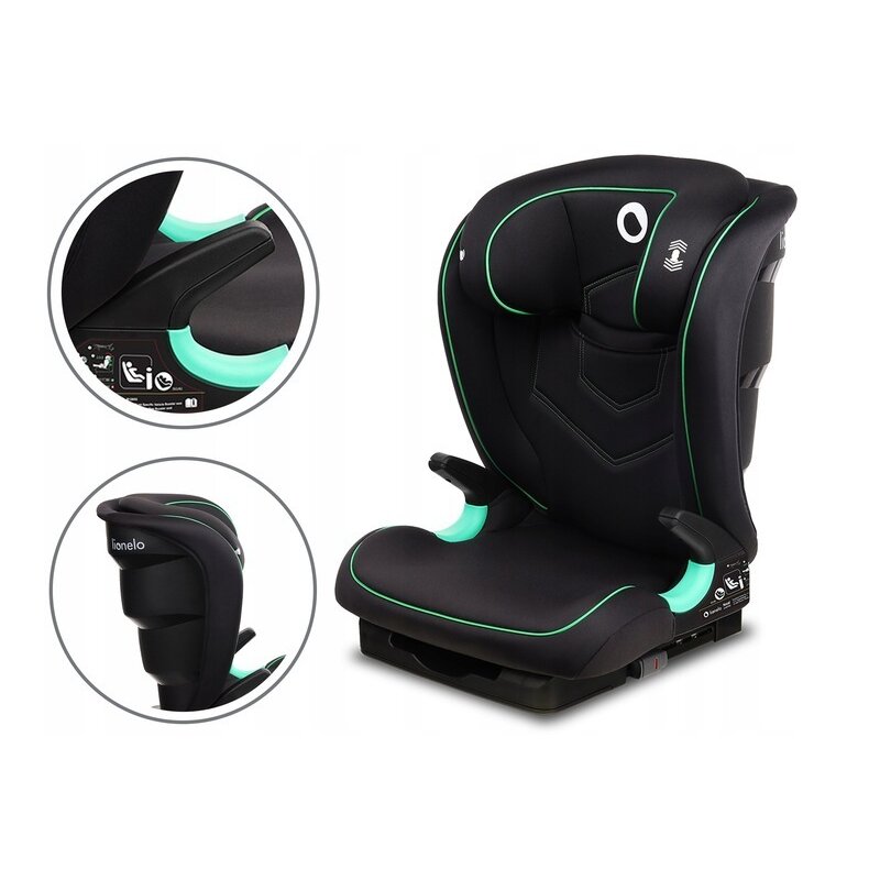 Scaun auto Lionelo Neal i-Size, Negru Onyx