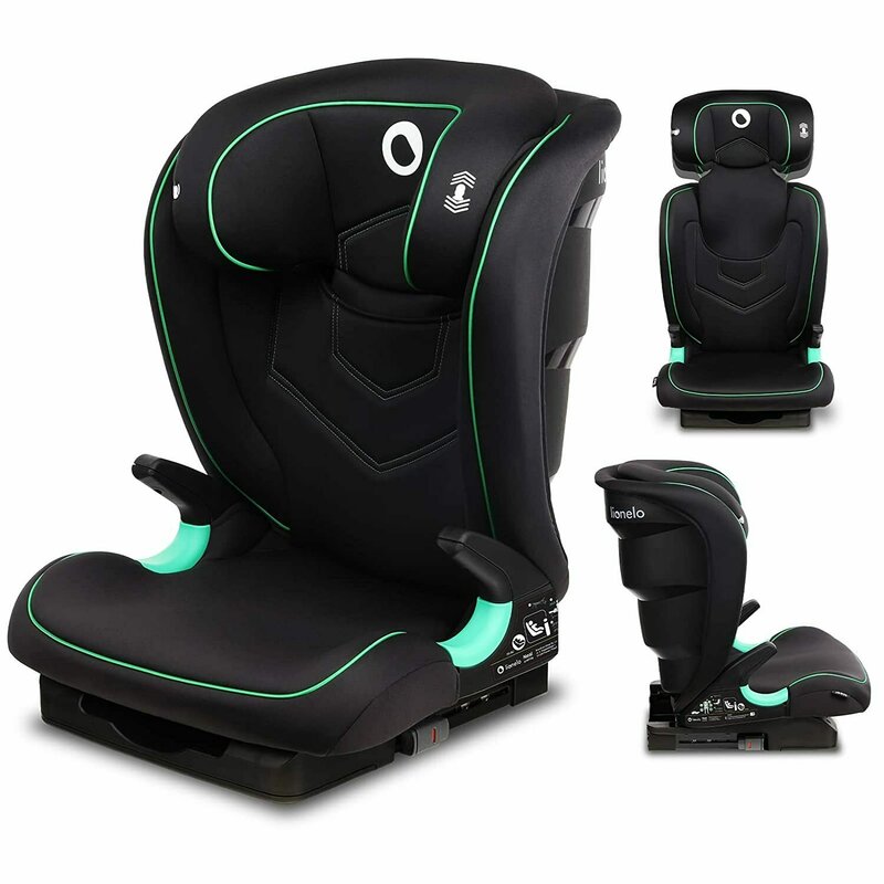 Scaun auto Lionelo Neal i-Size, Negru Onyx