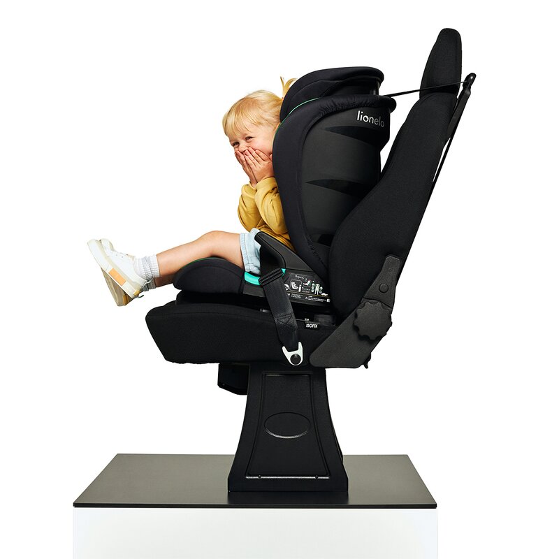 Scaun auto Lionelo Neal i-Size, Negru Onyx