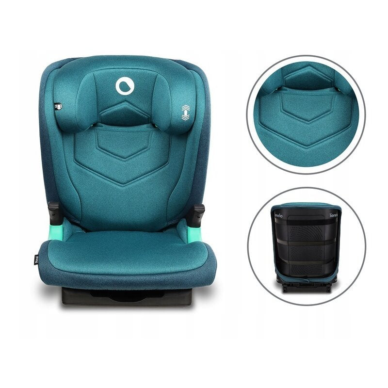 Scaun auto Lionelo Neal i-Size, Verde Turquoise
