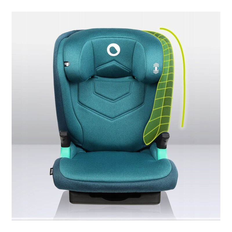 Scaun auto Lionelo Neal i-Size, Verde Turquoise