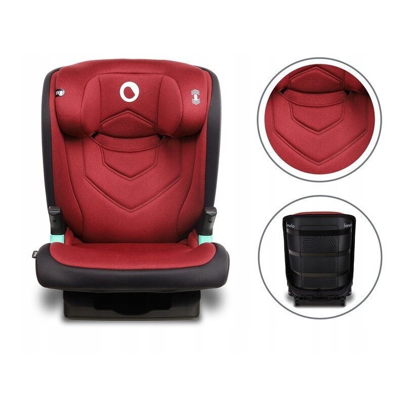 Scaun auto Lionelo Neal i-Size, Rosu Burgundy