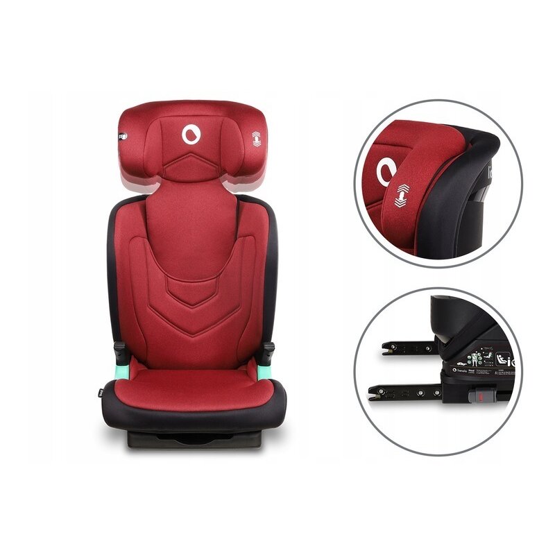 Scaun auto Lionelo Neal i-Size, Rosu Burgundy