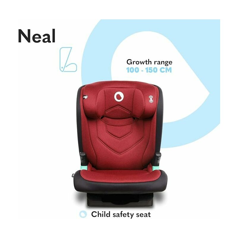 Scaun auto Lionelo Neal i-Size, Rosu Burgundy