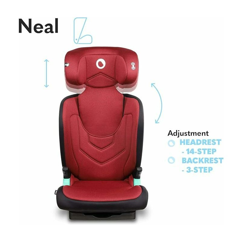 Scaun auto Lionelo Neal i-Size, Rosu Burgundy