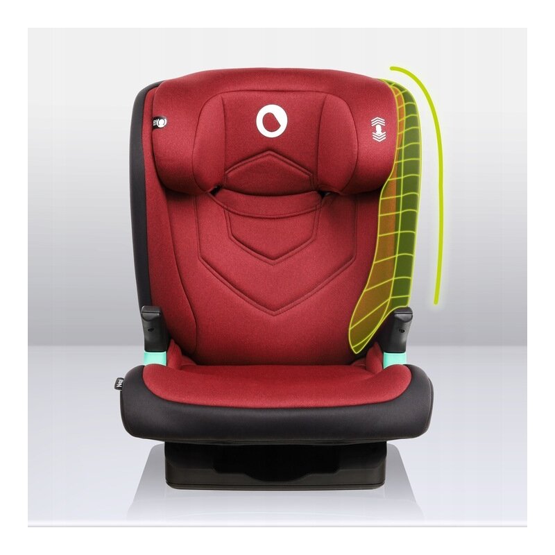 Scaun auto Lionelo Neal i-Size, Rosu Burgundy