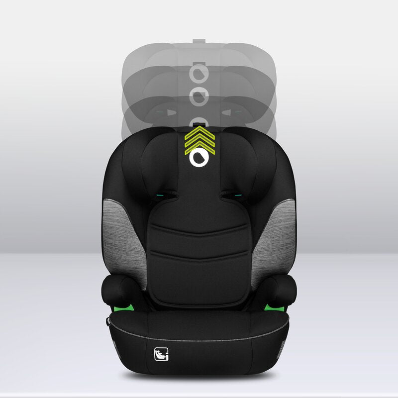 Scaun auto Lionelo Lars i-Size Negru/Gri