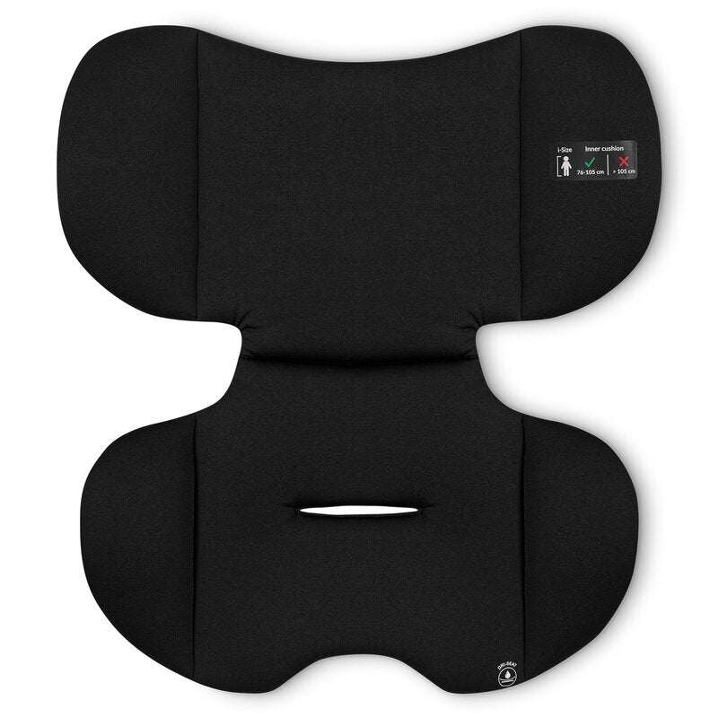 Scaun auto, Lionelo, Levi One i-Size, Universal, Instalare FWF, Cu tetiera reglabila in 10 pozitii, Cu spatar detasabil, 76-150 cm, Conform cu R129, Negru