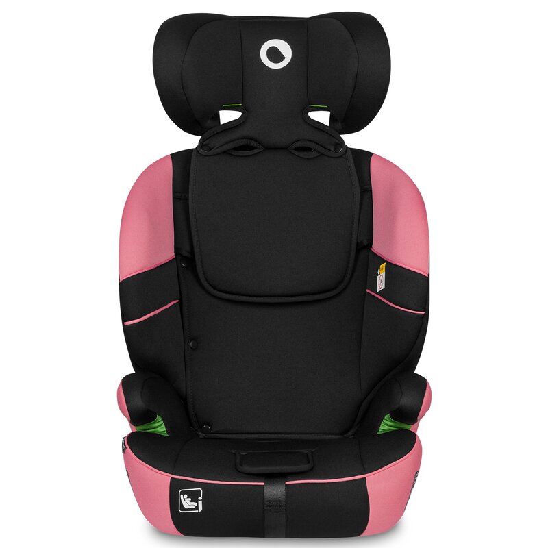 Scaun auto, Lionelo, Levi One i-Size, Universal, Instalare FWF, Cu tetiera reglabila in 10 pozitii, Cu spatar detasabil, 76-150 cm, Conform cu R129, Roz