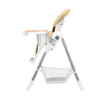 Scaun de masă Lionelo Linn Plus Bej – scaunul văzut din lateral