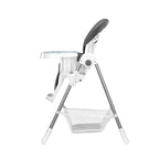 Scaun de masă Lionelo Linn Plus Gri – spătarul înclinat