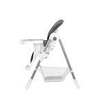 Scaun de masă Lionelo Linn Plus Gri – alt unghi lateral