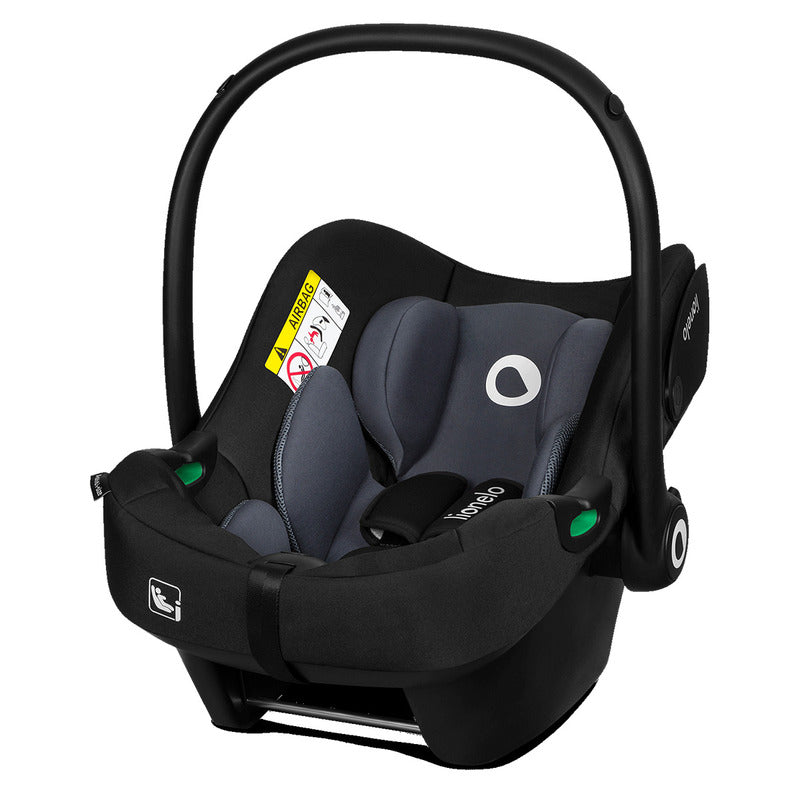 Scoica auto Lionelo Astrid i-Size Negru/Gri - detaliu