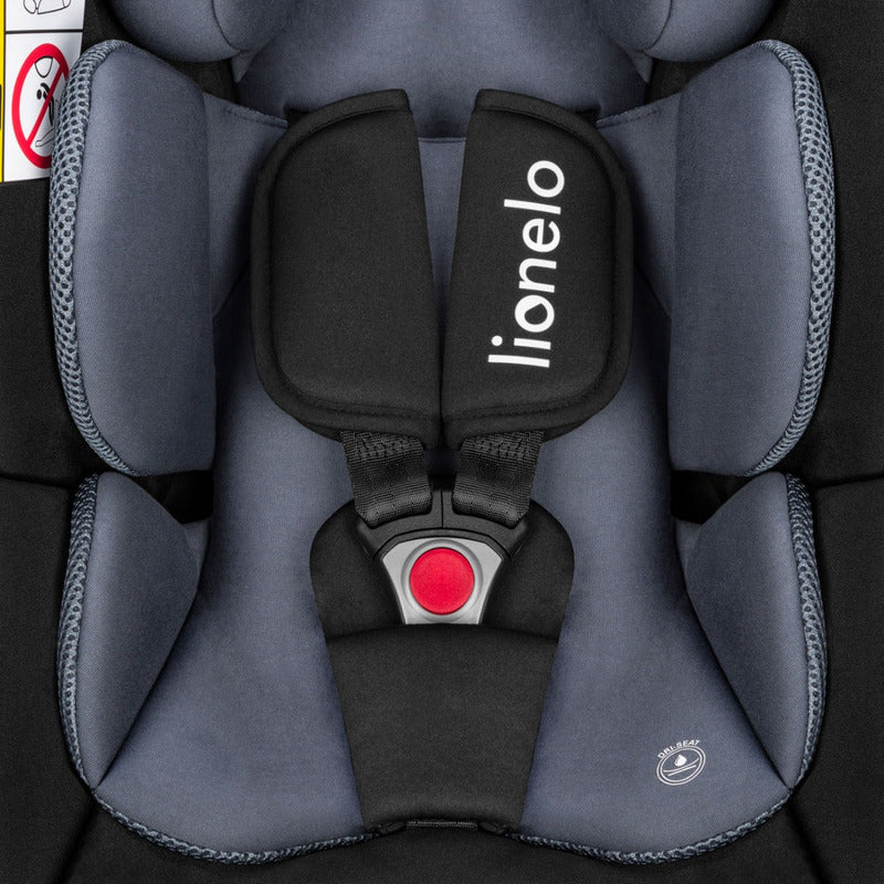 Scoica auto Lionelo Astrid i-Size Negru/Gri