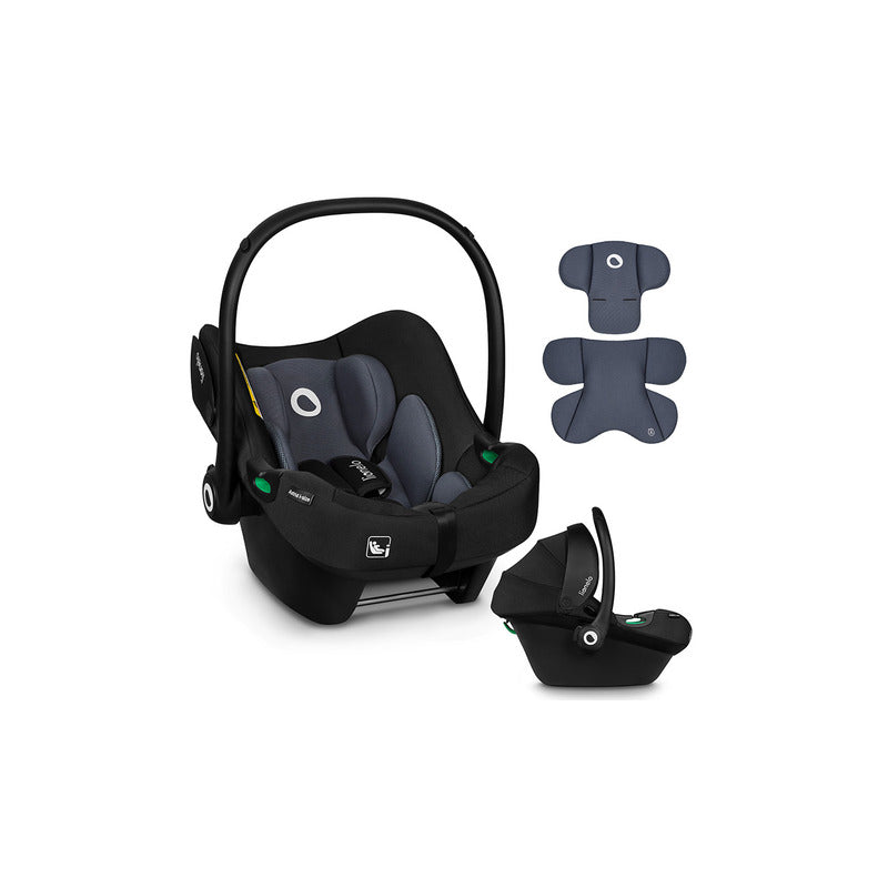 Scoica auto Lionelo Astrid i-Size Negru/Gri