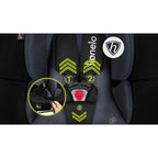 Scoica auto Lionelo Astrid i-Size Negru/Gri