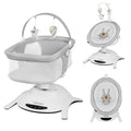 Set balansoar electric si landou Lionelo Bella 2in1, Gri