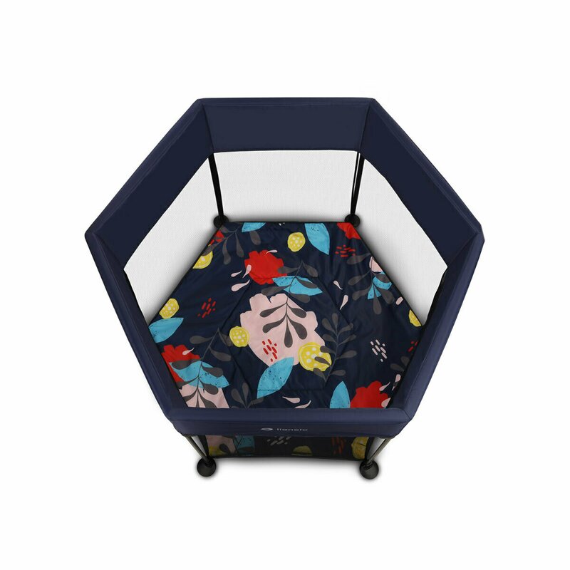 Tarc de joaca, Lionelo, Roel, Pliere ultra-compacta, Conform cu standardul europeane de securitate EN12227, Blue Navy