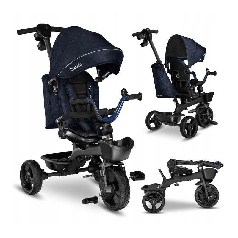 Tricicleta Lionelo Kori Blue Navy - detaliu 3