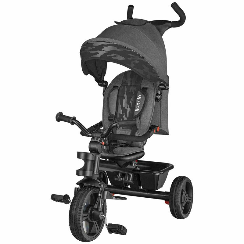 Tricicleta Lionelo Haari Stone Grey - detaliu 3