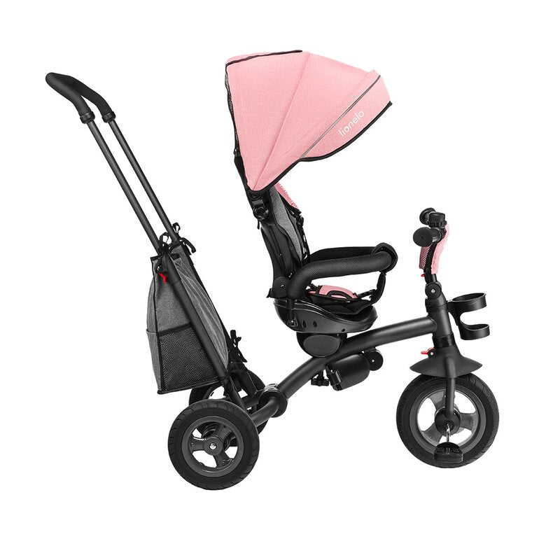 Tricicleta Lionelo Tris Roz/Gri - detaliu 11