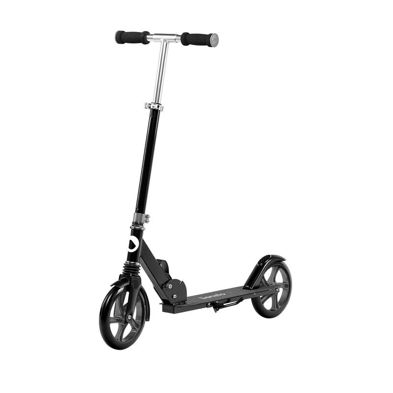 Trotineta, Lionelo, Luca, Copii/Adulti, Ultrapliabila, Pana la 100 Kg, Conform cu standardul european de securitate EN14619, Negru