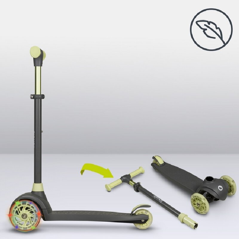 Trotineta Lionelo Jessy, Grey Green – imagine produs 41