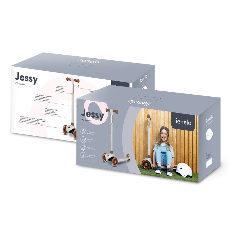 Trotineta Lionelo Jessy, Grey Green – imagine produs 42