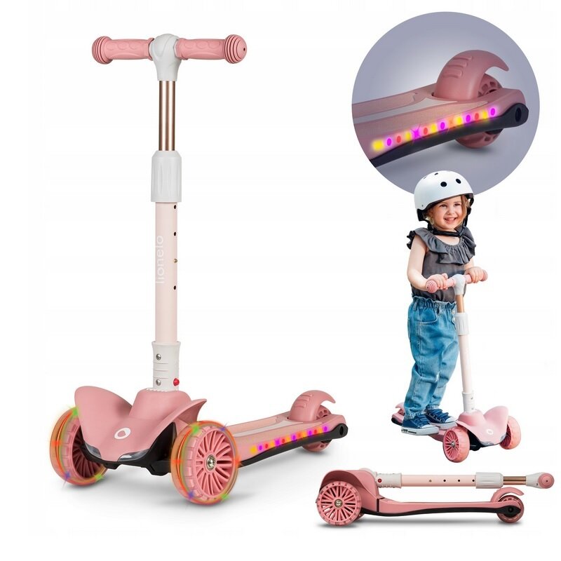 Trotineta Lionelo Timmy Pink Rose – imagine produs 45