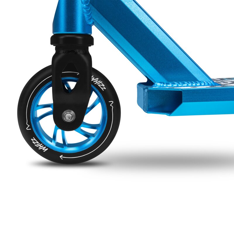 Trotineta, Lionelo, Whizz, Pentru Acrobatii, Rulmenti ABEC-9, 20 - 100 kg, Conform cu standardul european de securitate EN14619, Albastru
